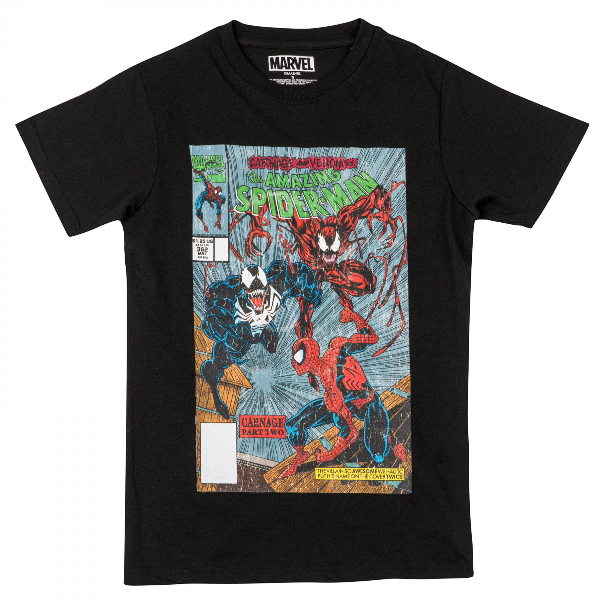 Spider-Man Venom and Carnage #362 Cover T-Shirt